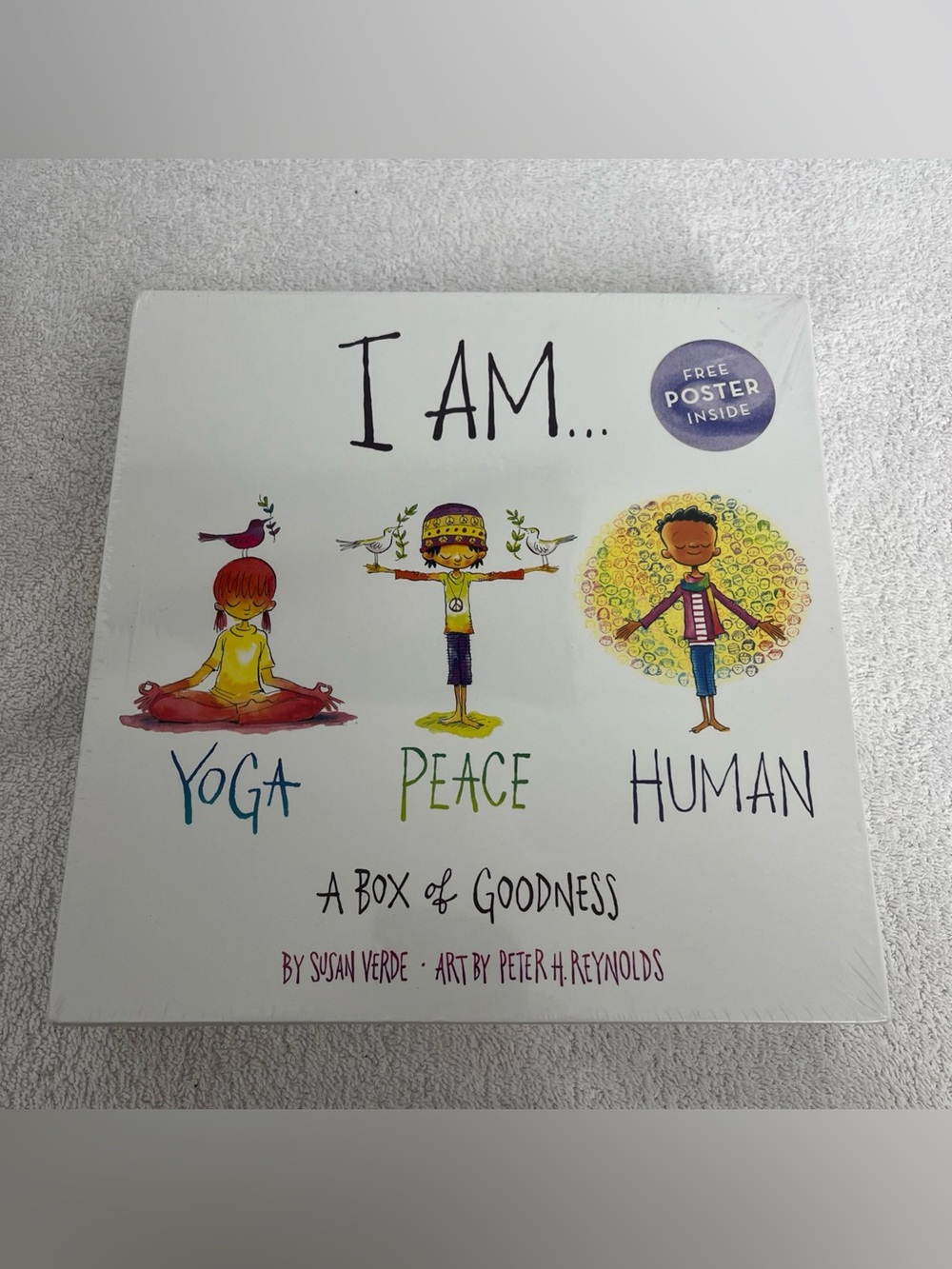 I Am… Yoga Peace Human I Am Yoga Peace Human Book by Susan Verde free poster